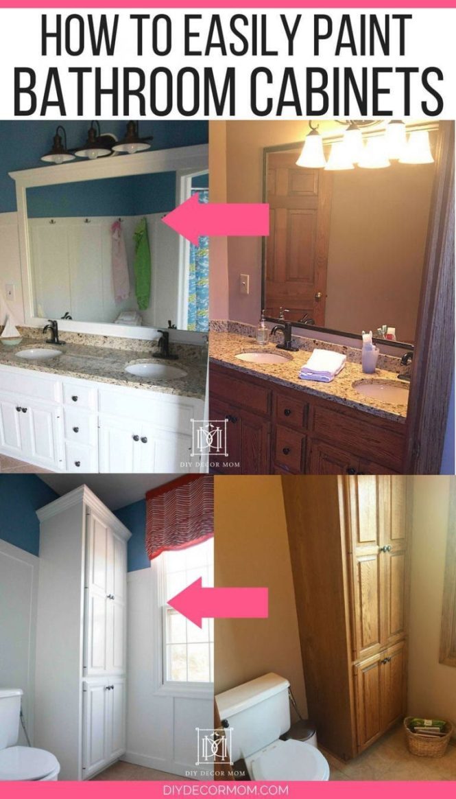 Featured image for Bathroom Cabinet Paint Peeling? Repaint