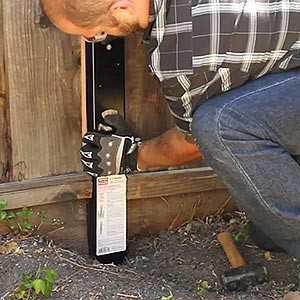 Content image for DIY Fence Post Repair: Strong